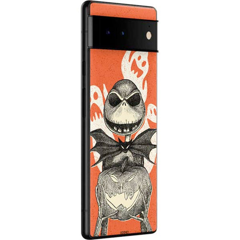 Disney The Nightmare Before Christmas The Pumpkin King Google Pixel 6 Pro Skin